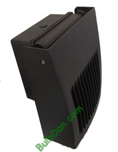 Full Cutoff Adjustable Wallpack; 12W, 120-277V, 4000K